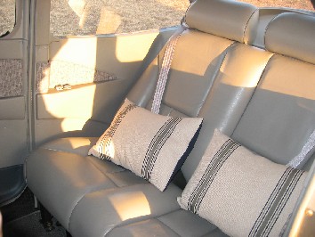 flight club NJ n642sp interior rear